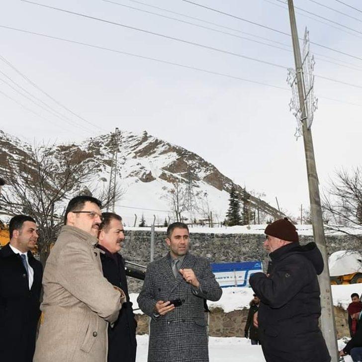 Vali Akbıyık, led ışık süslemeleri çalışmalarını denetledi G4