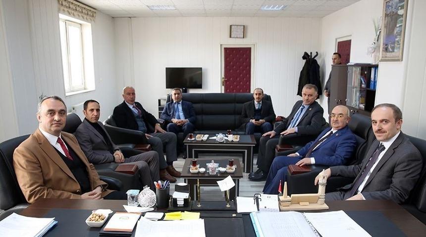 Vali C&uuml;neyt Epcim, İl Genel Meclisi &uuml;yeleriyle buluştu