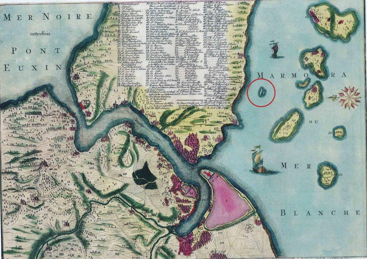 İstanbul'un gizemli adası Vordonisi ilk kez g&ouml;r&uuml;nt&uuml;lendi