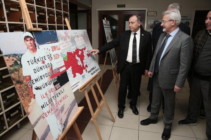 Demirel’in 23 yıllık demiryolu mücadelesi bu sergide G4