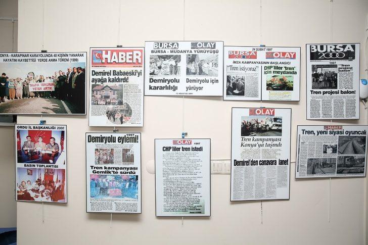 Demirel’in 23 yıllık demiryolu mücadelesi bu sergide G5