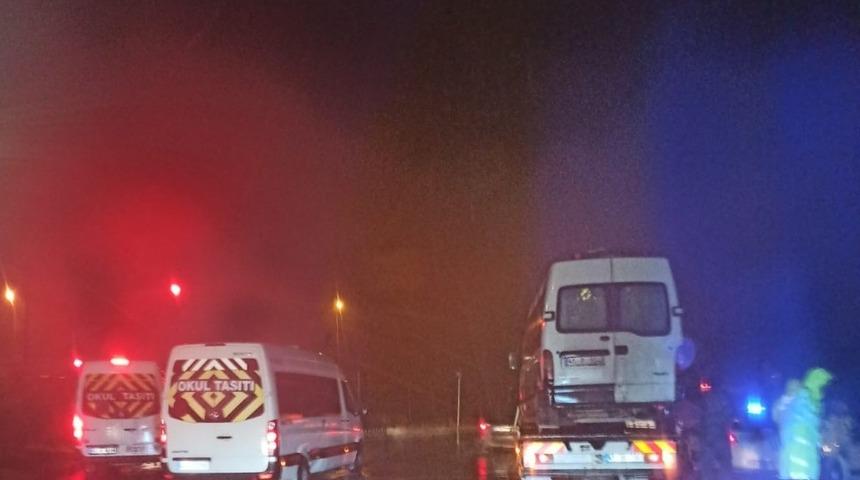 Kocaeli&rsquo;de korsan taşımacılık yapan 4 ara&ccedil; trafikten men edildi