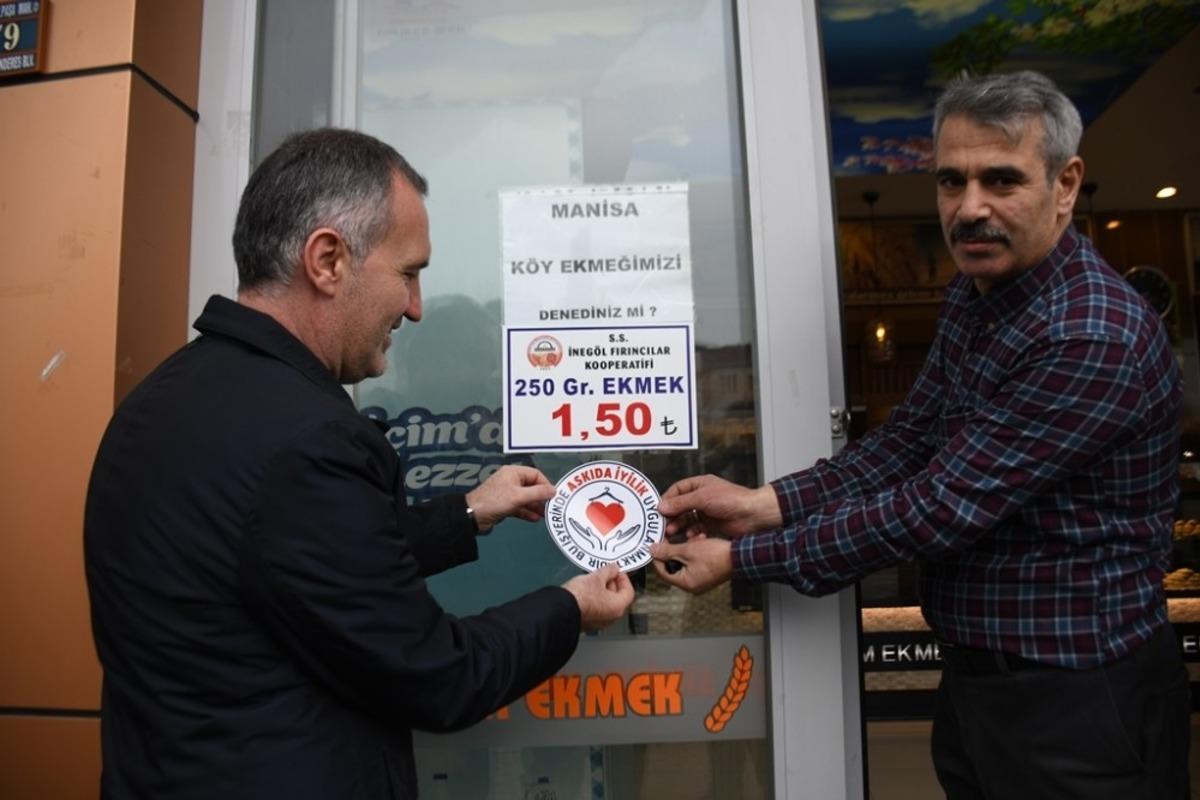 İneg&ouml;l&rsquo;de askıda iyilik &ccedil;emberi genişliyor