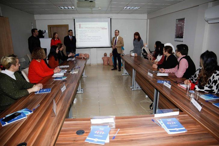 Büyükşehir personellerine ilkyardım eğitimi G1