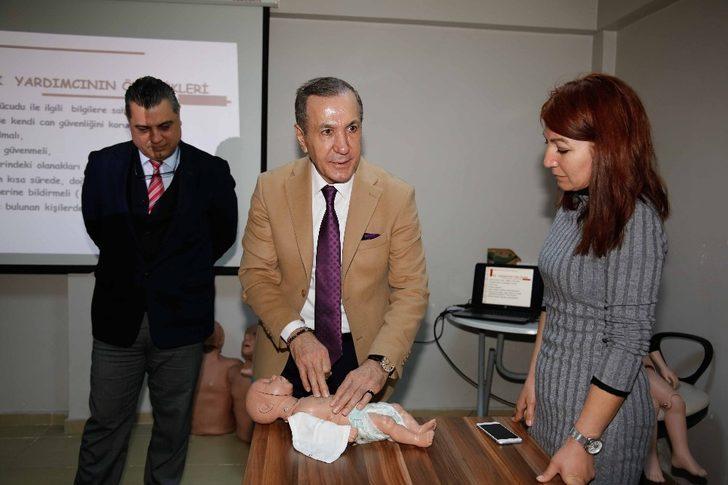 Büyükşehir personellerine ilkyardım eğitimi G5