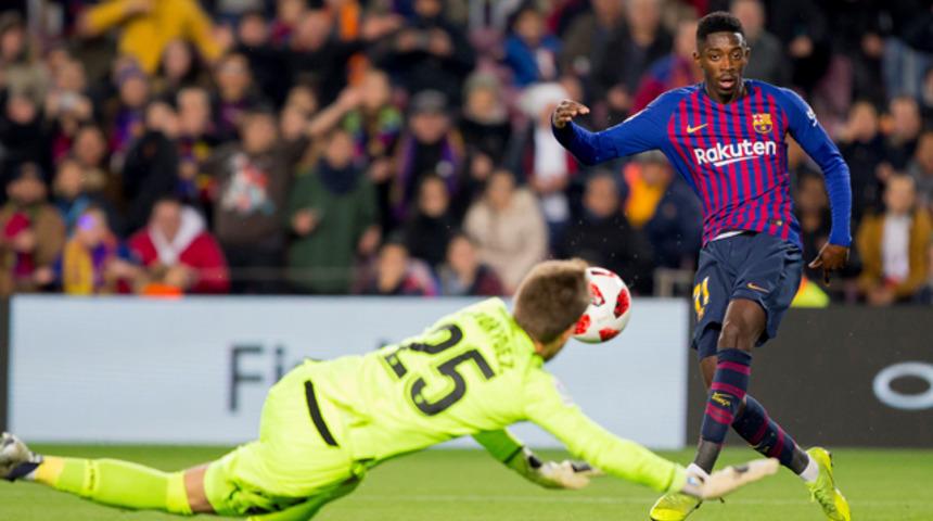 Barcelona'da Ousmane Dembele 6 ay forma giyemeyecek