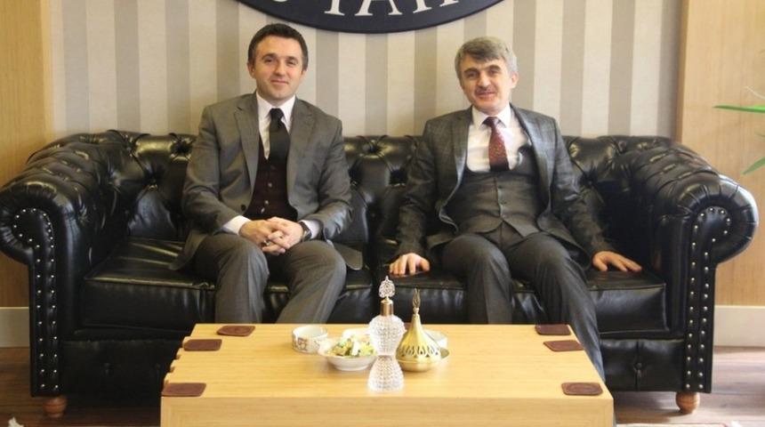 İl Müdürü Turan’dan Rektör Uysal’a ziyaret