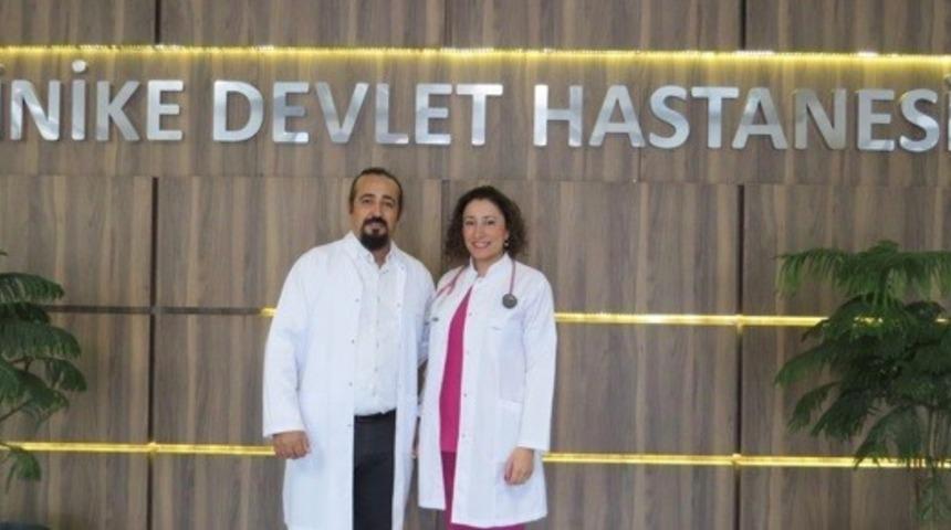 Finike Devlet Hastanesinde ilk kez PEG a&ccedil;ıldı