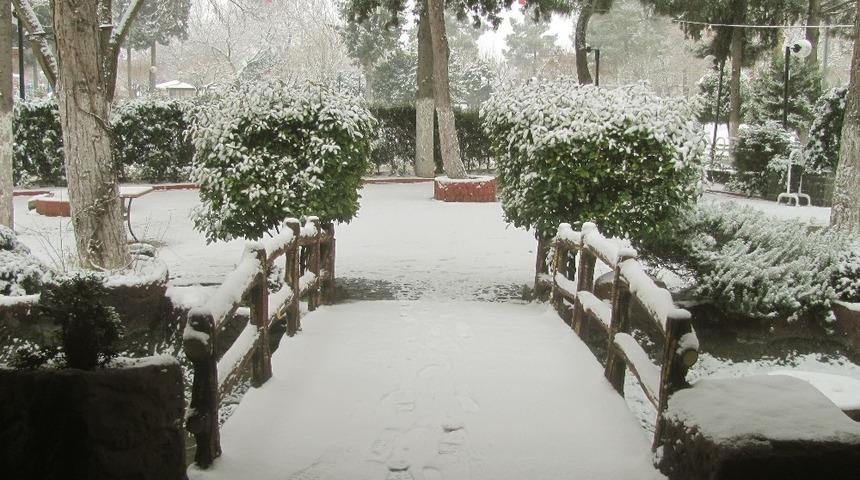 Araban'da 10 yıl sonra ilk kez yoğun kar yağışı
