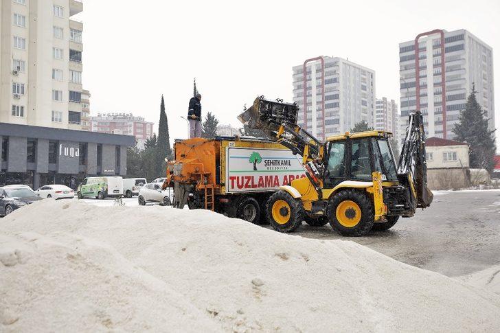Şehitkamil’de kar alarmı G2