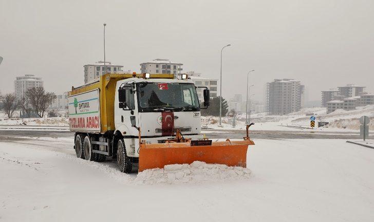 Şehitkamil’de kar alarmı G3