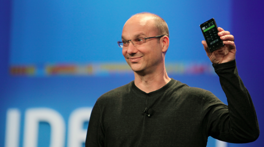 Android'in babası Andy Rubin telefon &uuml;retmekten vazge&ccedil;ti!