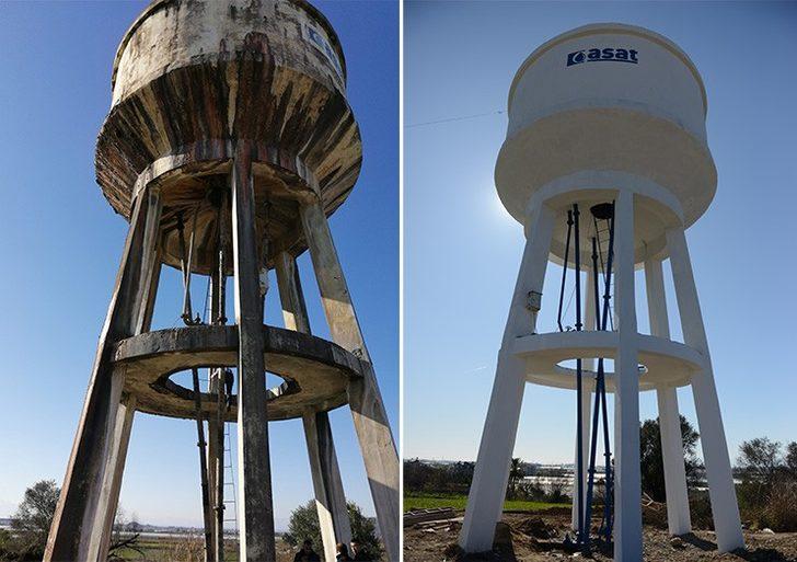 İlçelerdeki içme suyu depolarına bakım G2