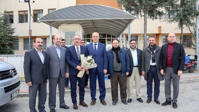 Başkan Kavuş, mezun olduğu Havzan Kur’an Kursu’nda