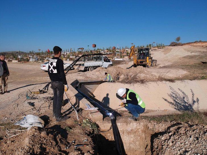 Mezarlıkların içme suyu sorunu çözülüyor G2
