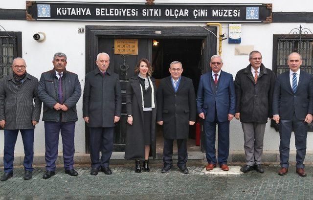 Başkan Işık, Sıtkı Olçar Müzesi’ni ziyaret etti