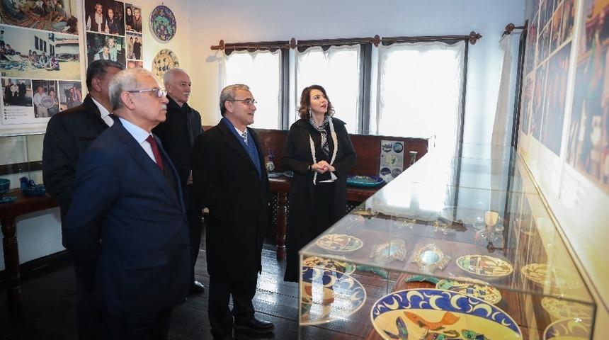 Başkan Işık, Sıtkı Olçar Müzesi’ni ziyaret etti
