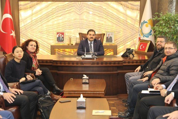 Canpolat ile UNDP heyeti büyük projeyi görüştü G3