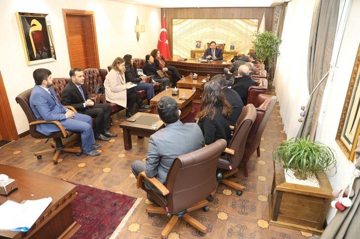 Canpolat ile UNDP heyeti büyük projeyi görüştü G4