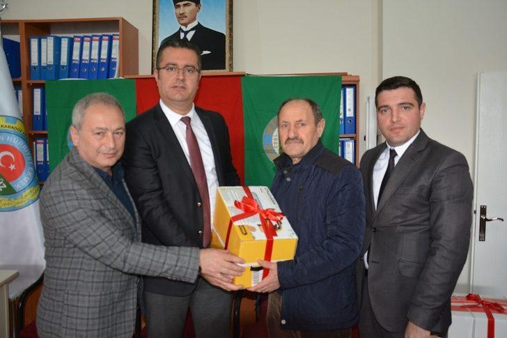 Dereceye giren çiftçilerin ödülleri verildi G3