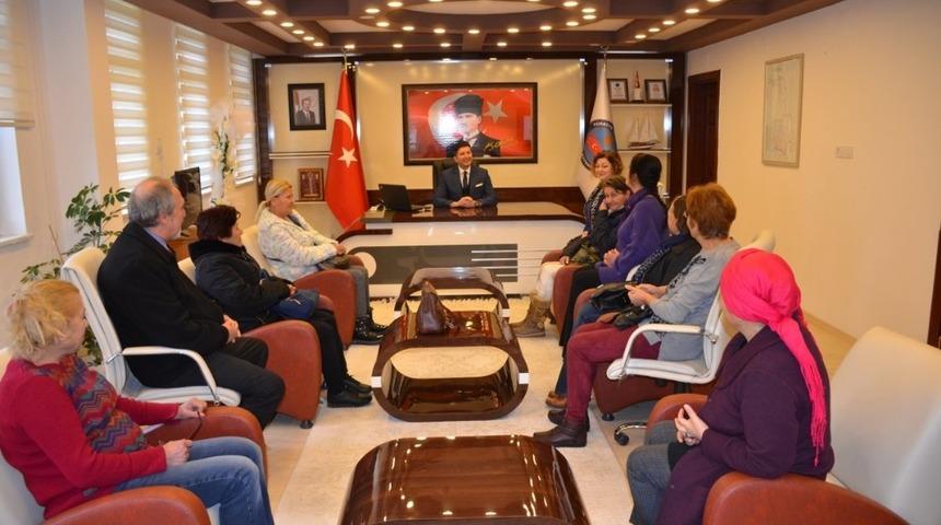 Hayvanseverlerden Kaymakam Yal&ccedil;ın&rsquo;a ziyaret