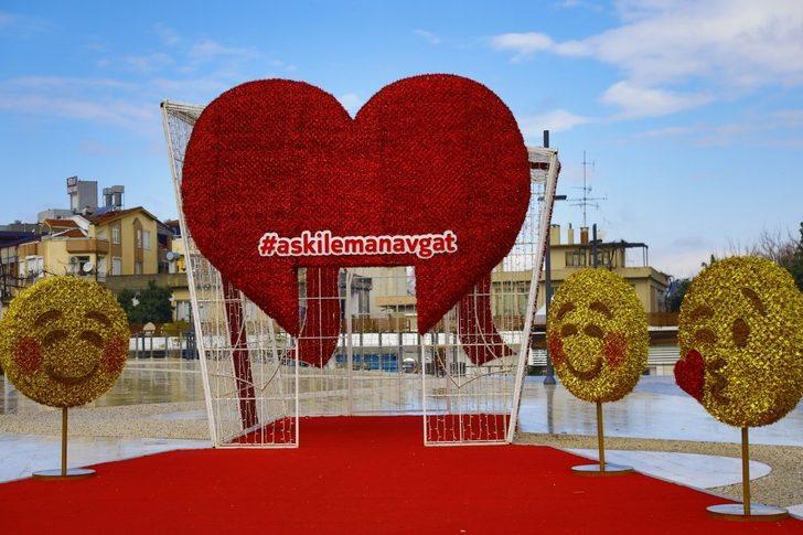 Manavgat’a 14 Şubat’ta emojili kalpli çekim noktası G2