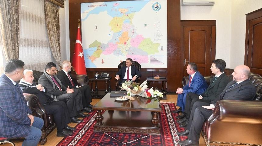 TÜRSAB’dan Vali Yazıcı’ya ziyaret