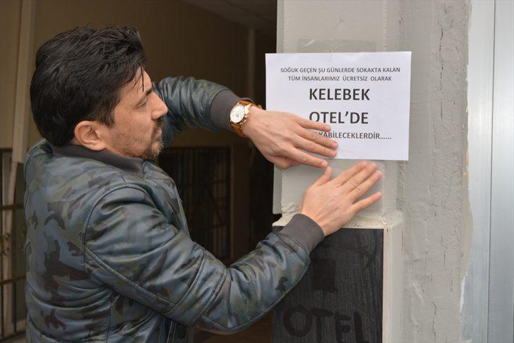 Gaziantepli iş adamı otelini sokakta kalan evsizlere açtı G1