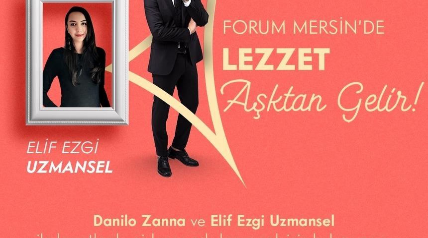 Forum Mersin&rsquo;de &rsquo;Lezzet aşktan gelir&rsquo; etkinliği