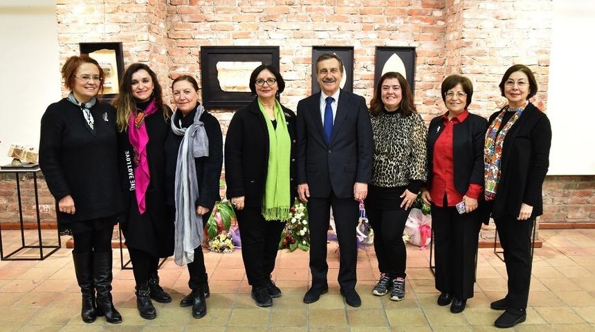 Başkan Ataç’tan “Gynaika; Toprak - Aşk - Bereket” sergisine ziyaret