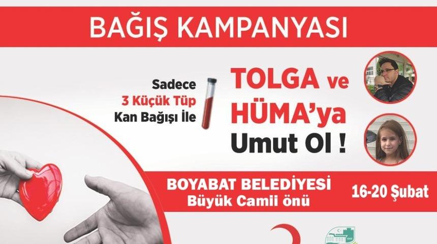 Boyabat Belediyesinden kan ve k&ouml;k h&uuml;cre bağış kampanyası