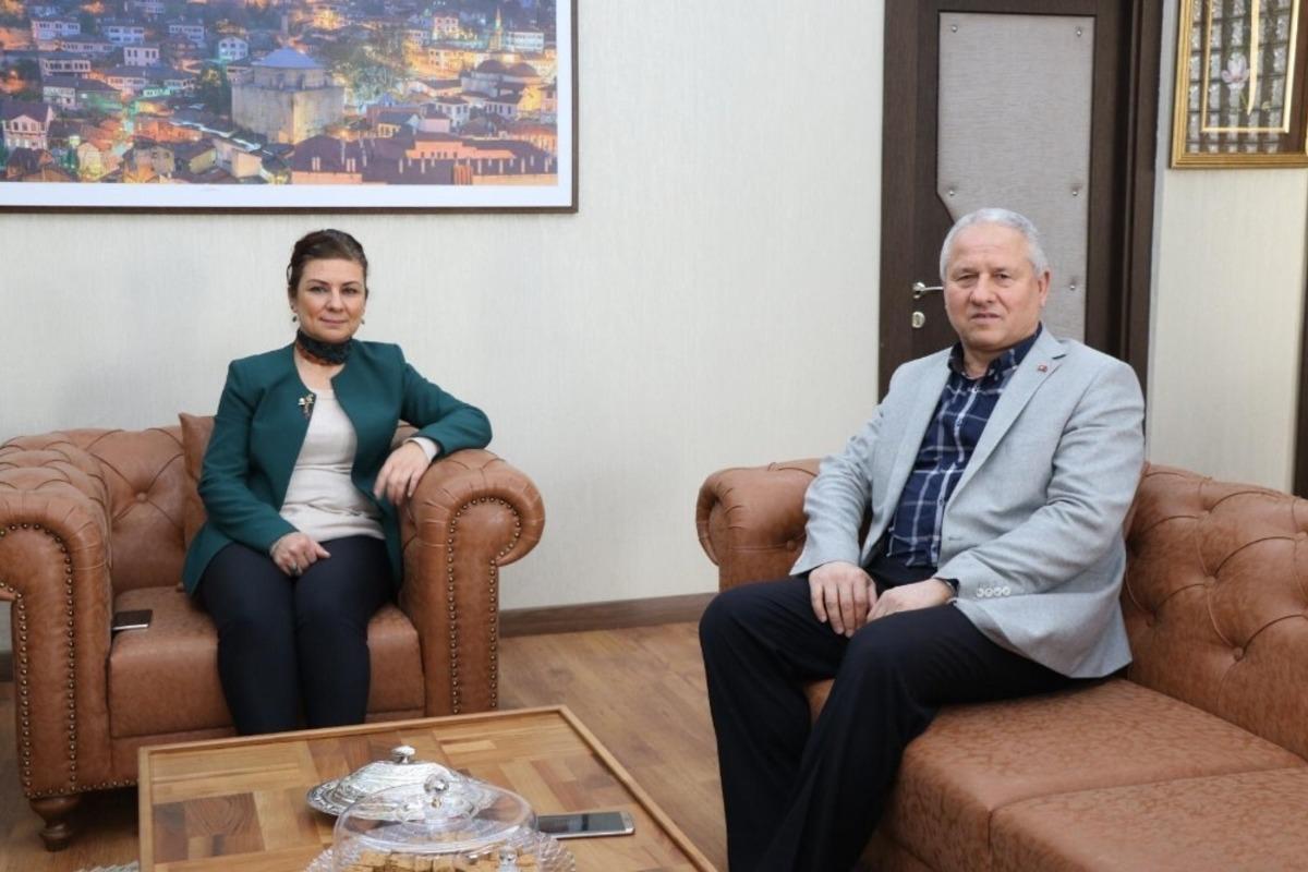 Başkan &Ccedil;aylı&rsquo;dan Elif K&ouml;se&rsquo;ye ziyaret