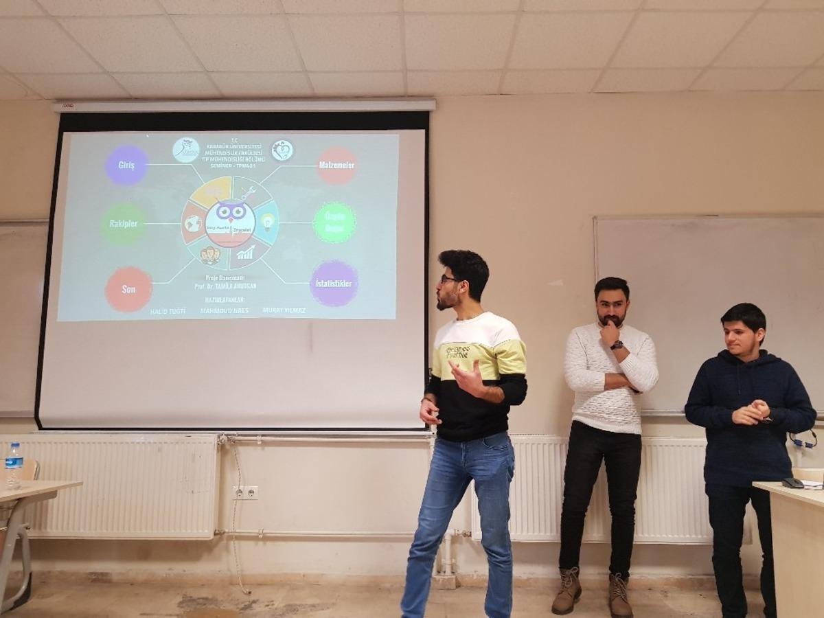 T&Uuml;SİAD, KB&Uuml;&rsquo;l&uuml; &ouml;ğrencilerin projelerinde "iş var" dedi