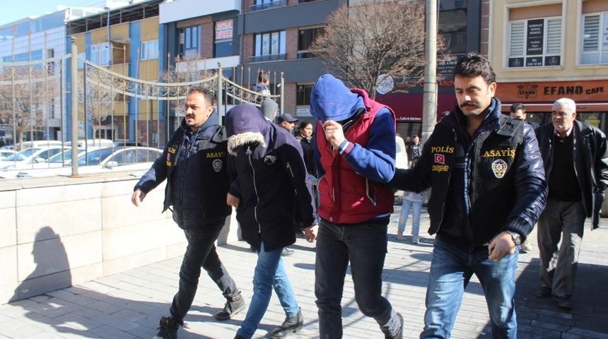 Tepebaşı hırsızları yakalandı