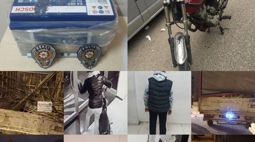 Hırsızlık ve yağma ş&uuml;phelisi 21 ş&uuml;pheli yakalandı