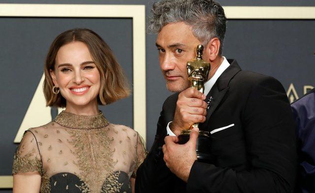 Natalie Portman ve Jojo Rabbit filminin yönetmeni Taika Waititi