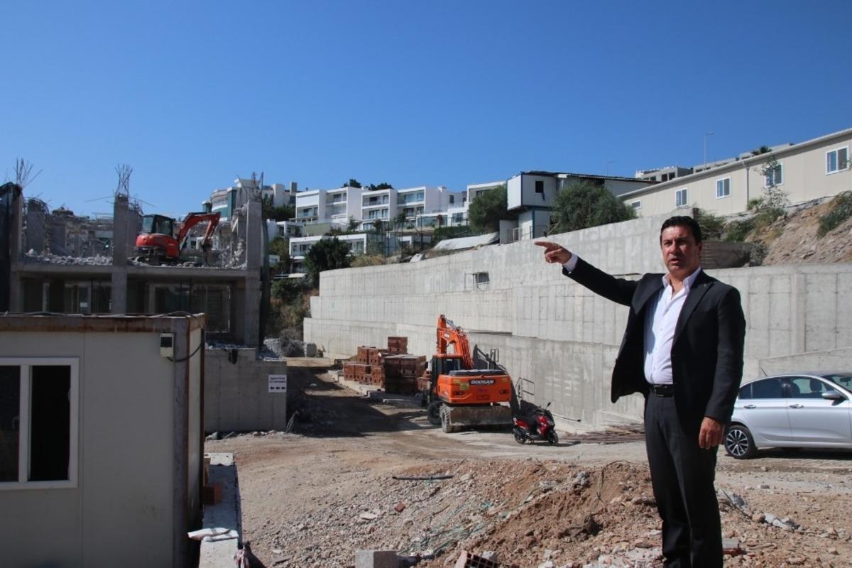 Bodrum&rsquo;da ka&ccedil;ak yapılaşmayla m&uuml;cadelede seferberliği devam ediyor