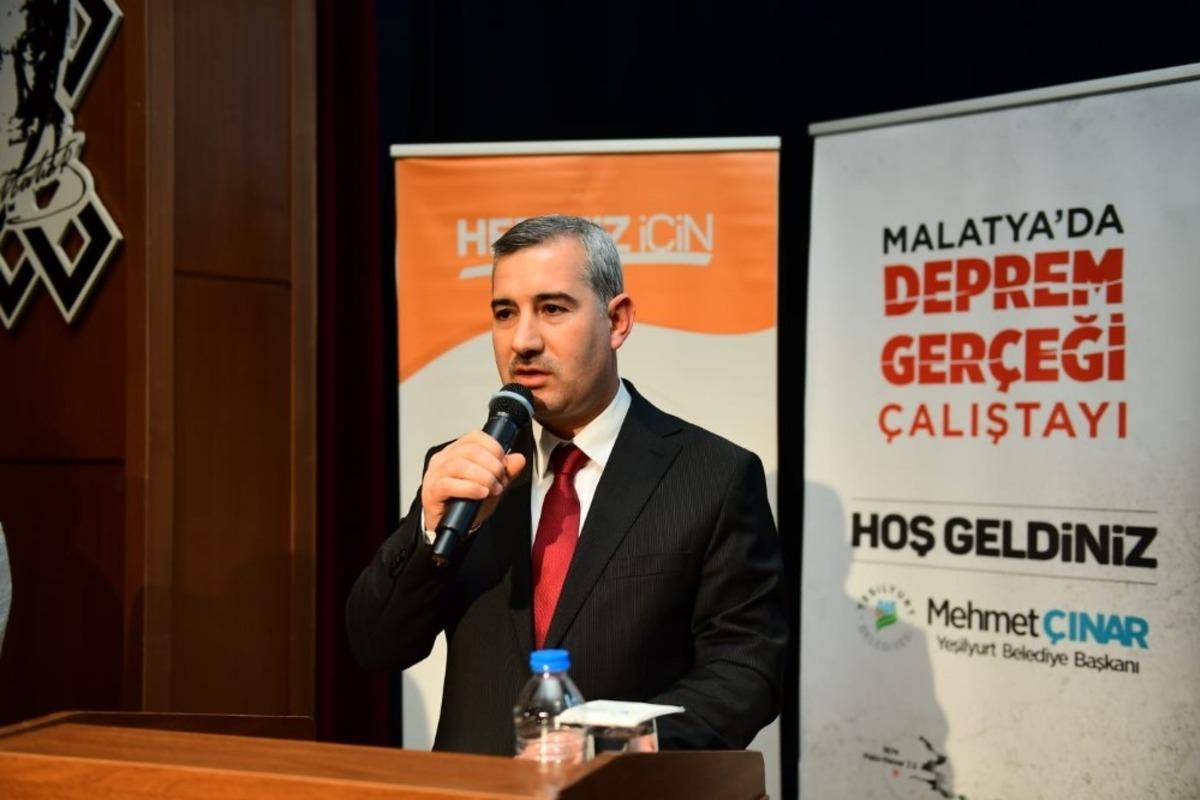 &lsquo;Malatya&rsquo;da Deprem Ger&ccedil;eği &Ccedil;alıştayı&rsquo; d&uuml;zenlendi