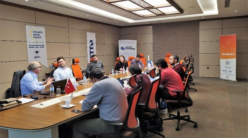 Avrupa İşletmeler Ağı Konsorsiyum Toplantısına Erciyes Teknopark İkinci Kez Ev Sahipliği Yaptı