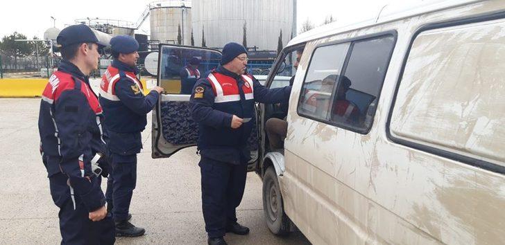 Jandarmadan trafik denetimi G4