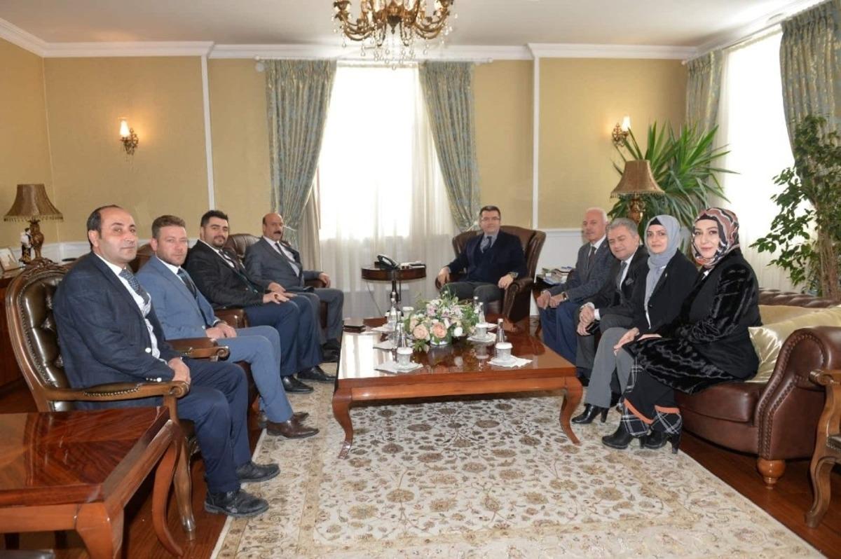 İYİ Parti Erzurum İl Başkanı Kırkpınar&rsquo;dan, Vali Memiş&rsquo;e ziyaret