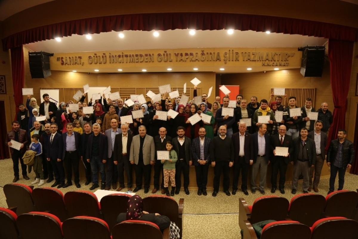 Aile okulunu bitirip mutluluk yoluna &ccedil;ıktılar