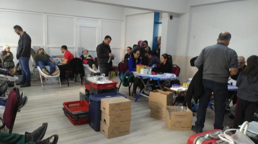 Manavgat’ta kan bağış kampanyasında 146 ünite kan alındı