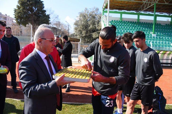Başkan Kayda’dan, futbolculara tatlı destek G2