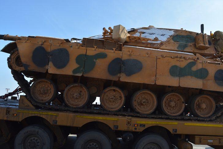 Suriye sınırına tank sevkiyatı G1