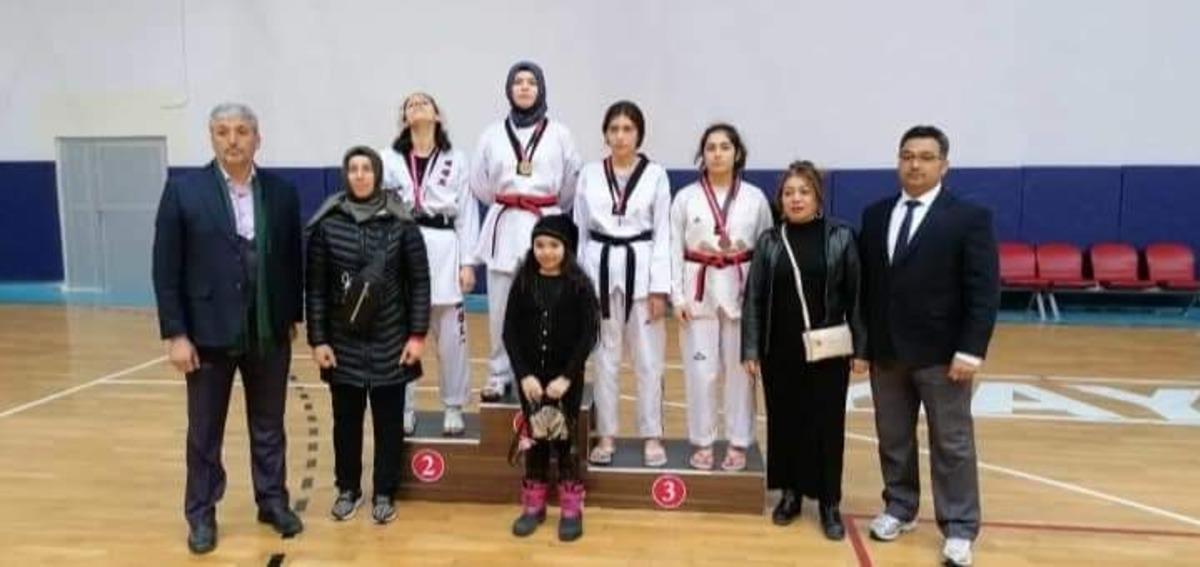 Okullar arası Gen&ccedil;ler Taekwondo İl Birinciliği m&uuml;sabakaları tamamlandı
