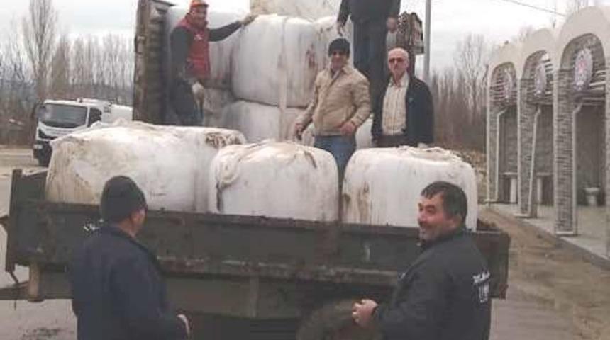 Hisarcık&rsquo;lı besicilerin mısır silajına talebi arttı