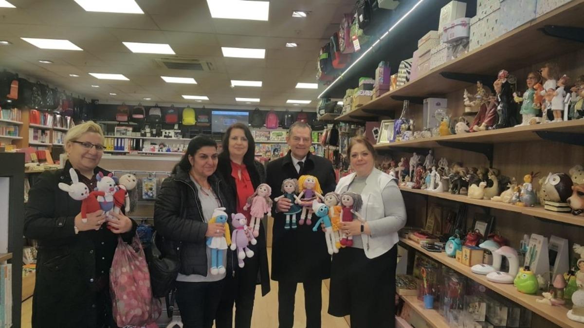 &lsquo;Sıfır atık&rsquo; projesi kapsamında plastik bebekler yerine, organik bebekler