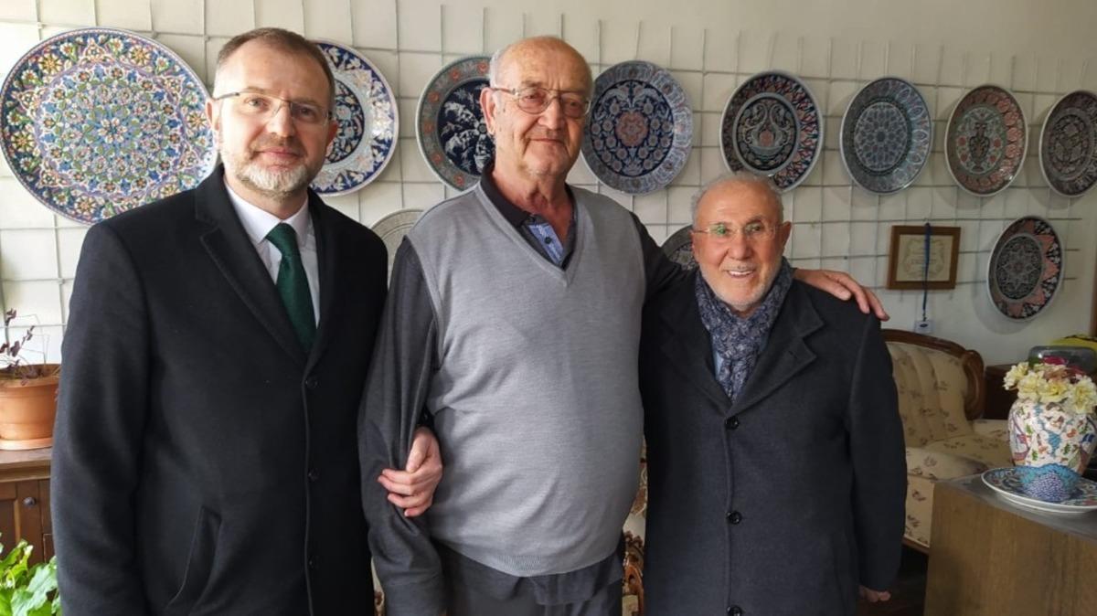 Başkan Ceyhun&rsquo;dan Hamza &Uuml;st&uuml;nkaya&rsquo;ya tebrik ziyareti