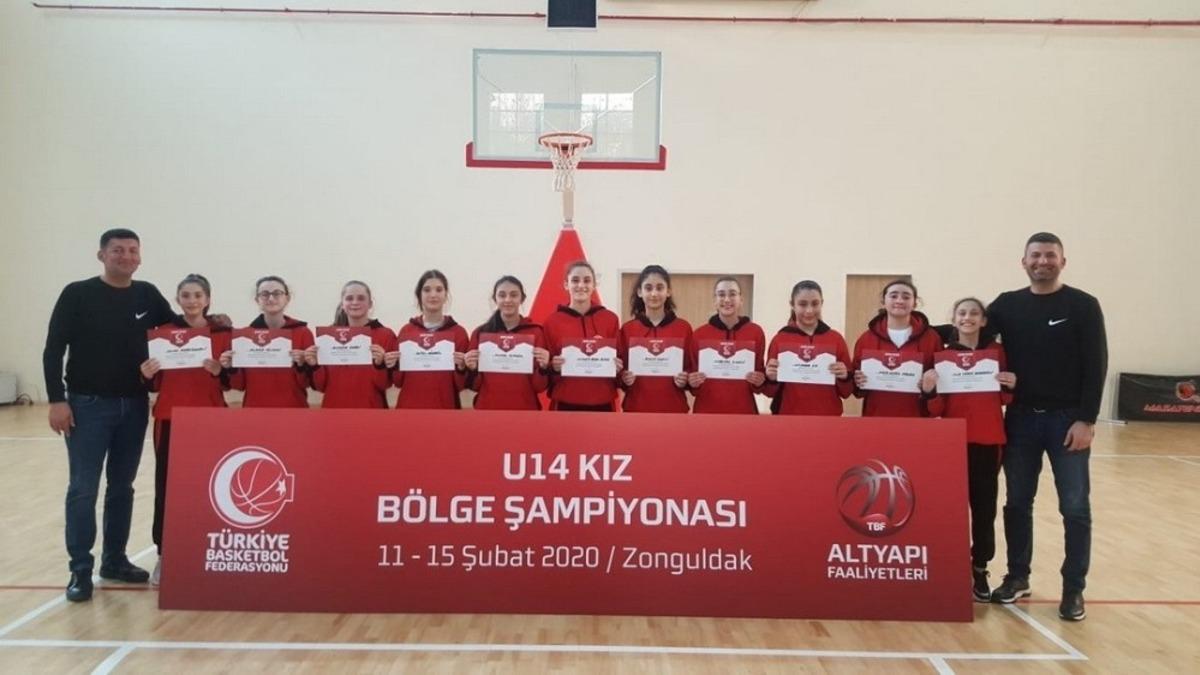 İlkadım U-14 Kız Basketbol Takımı, Anadolu Şampiyonası&rsquo;na adını yazdırdı